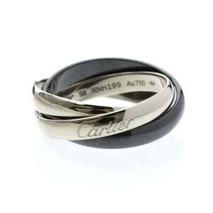 CARTIER 18k Silver Trinity Ring